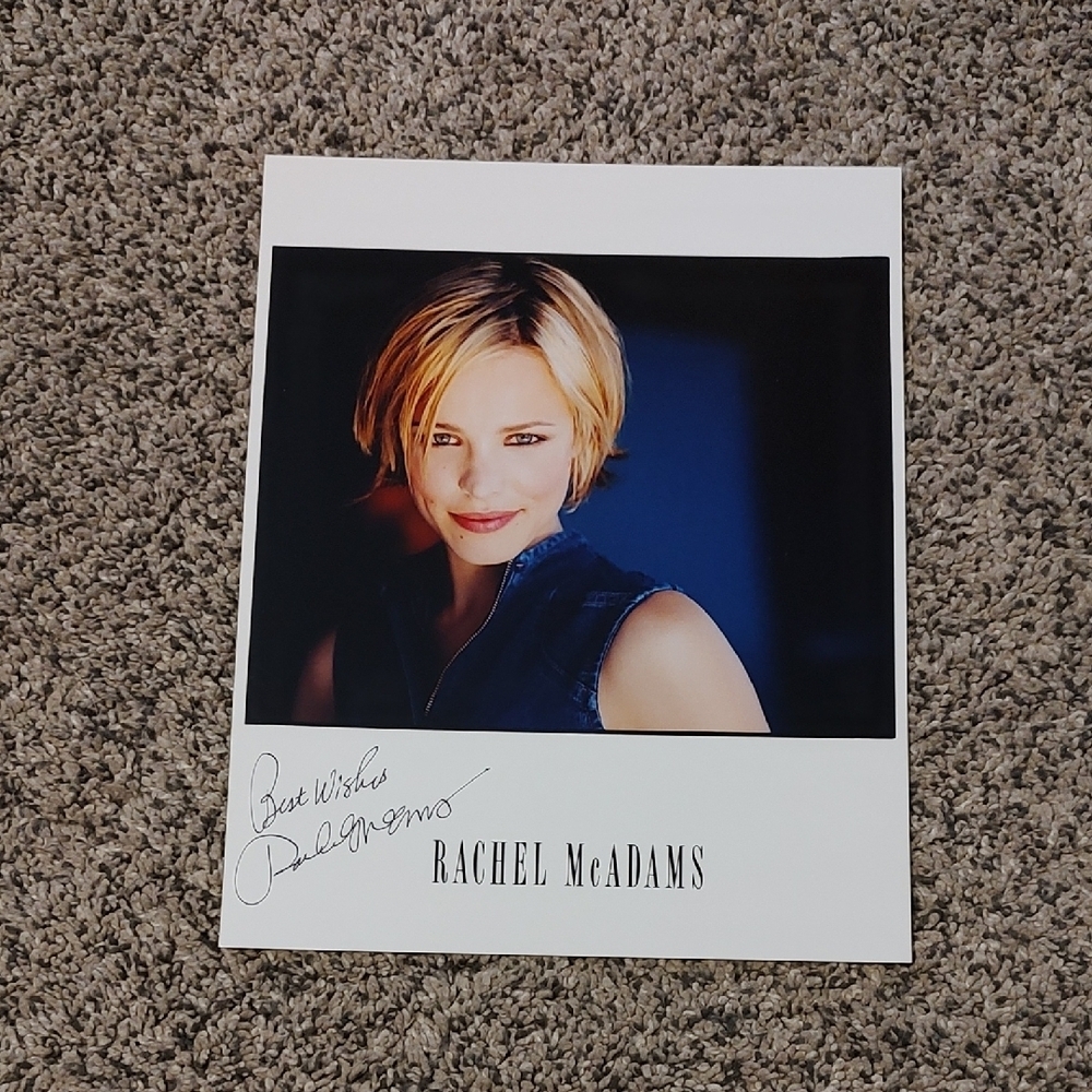 RACHEL McADAMS Signed Autographed Photo
